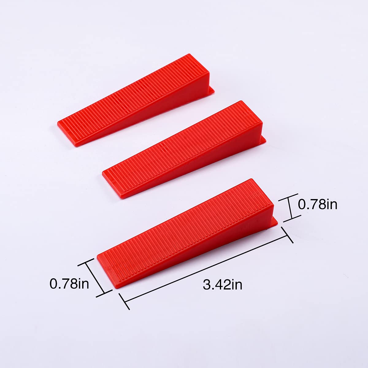 300 Pcs Reusable Tile Leveling Wedges Kit - 1/8