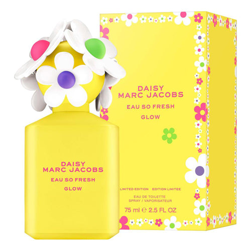 Marc Jacobs Daisy Glow Eau So Fresh 75ml EDT for Women - Floral Fresh Perfume for Daytime Wear & Special Occasions