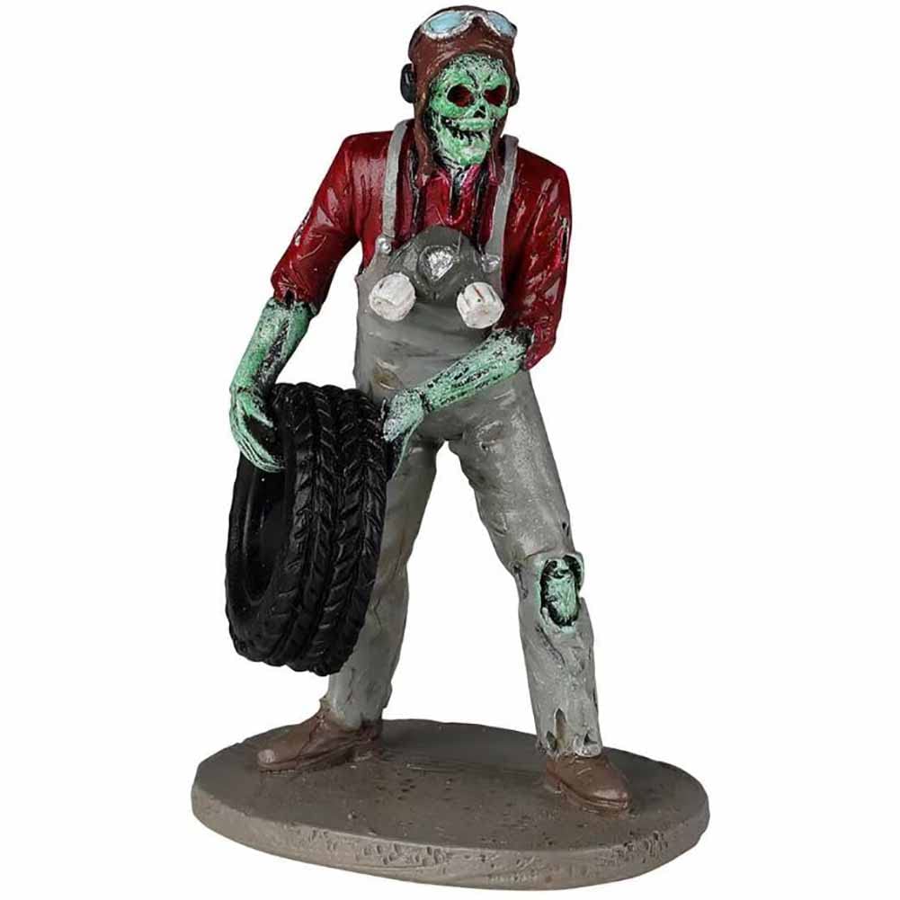 Lemax Spooky Town Last Ditch Zombie - Multicolor Halloween Collectible Figurine for Home Decor, Party Favors & Horror Display