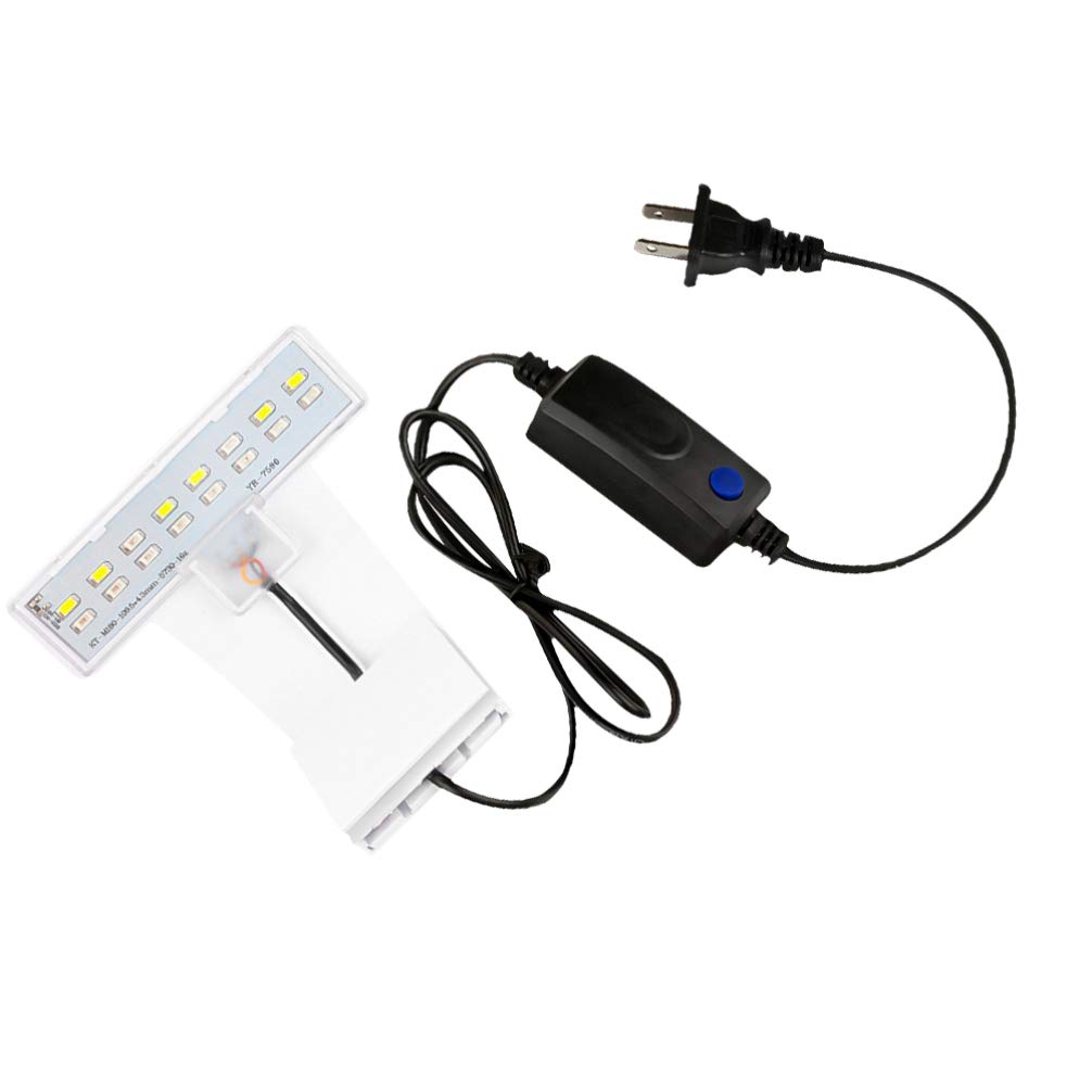 POPETPOP LED Strip Lights for Aquarium - 16.4ft RGB Color Changing Fish Tank Light with US Plug, 220V Clip-On LED Light Strips - Perfect for Home Aquariums, Bedroom Decor & Party Lighting