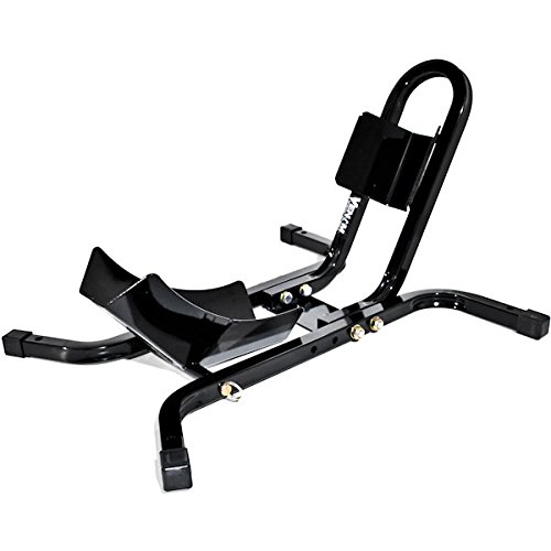 Venom Motorcycle Front Tire Wheel Chock Lift Stand - Heavy Duty Bike Stand for Victory Hammer 8-Ball | Secure Parking & Garage Storage Solution for Motorcycles