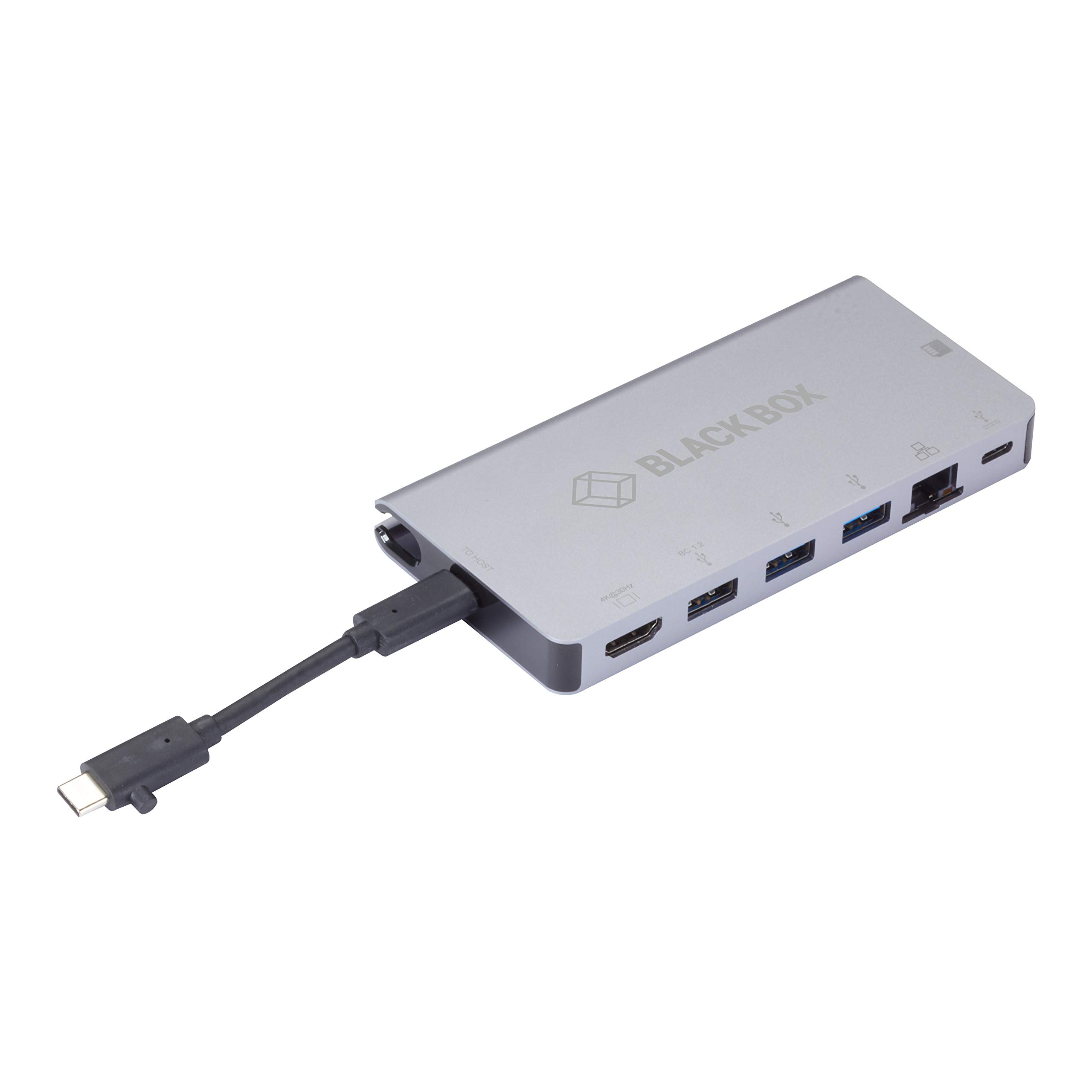 BLACK BOX USB-C Docking Station - Multi-Port Adapter for Laptops & Computers | Connect Monitors, Keyboards & More | Perfect for Home Office & Remote Work