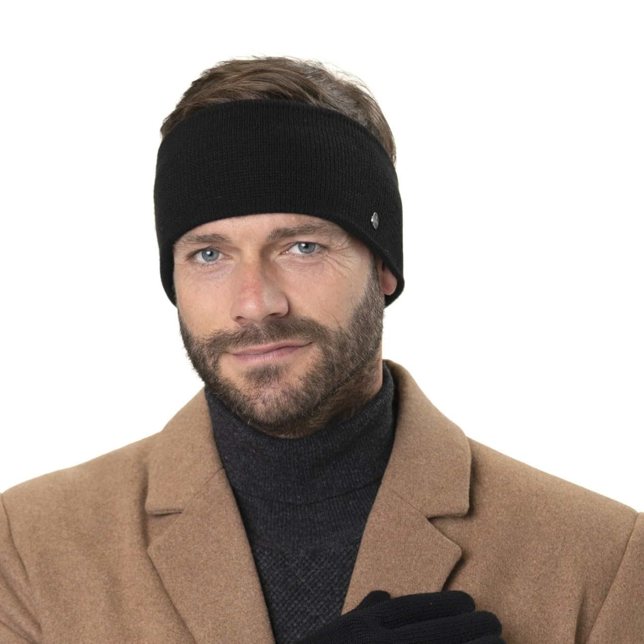Premium Merino Wool Men's Gloves - Italian Made Winter Gloves for Outdoor Activities, Skiing & Hiking