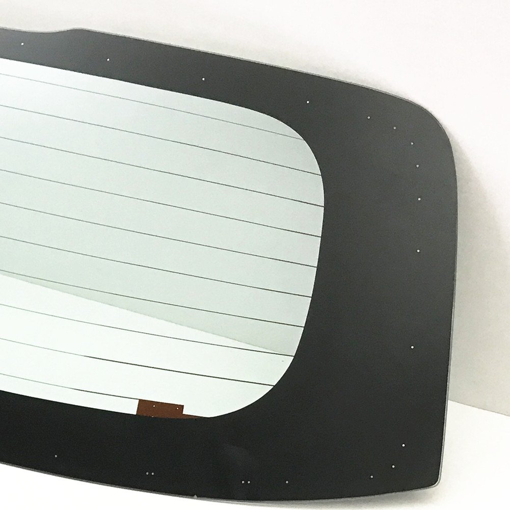 Heated Rear Window Glass Replacement for Mitsubishi Mirage 4-Door Hatchback 2014-2024 Models - Defrosting Back Tailgate Glass - Perfect for Winter Driving & Frost Removal