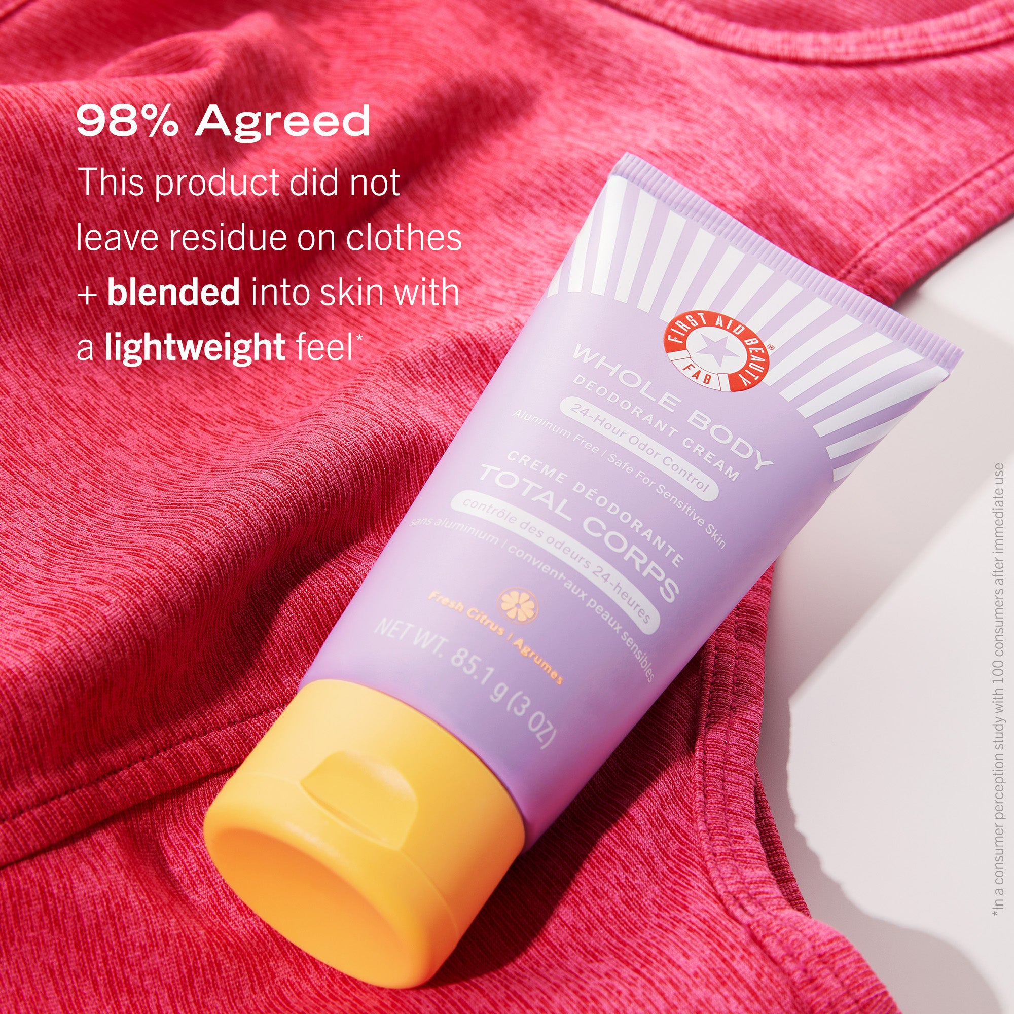 Natural Whole Body Deodorant Cream for Women & Men - Aluminum-Free, Long-Lasting Odor Protection - Ideal for Gym, Travel & Daily Use