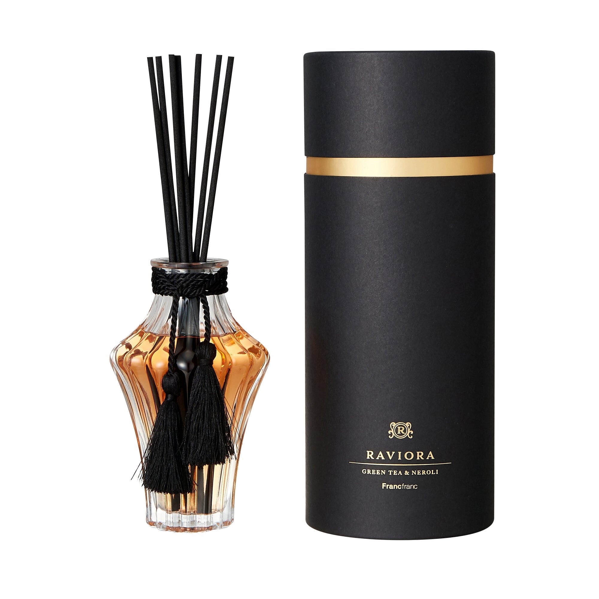 Raviora Black Room Fragrance Spray - Long Lasting Home Air Freshener for Living Room, Bedroom & Bathroom | Fresh Scent for Relaxation & Aromatherapy