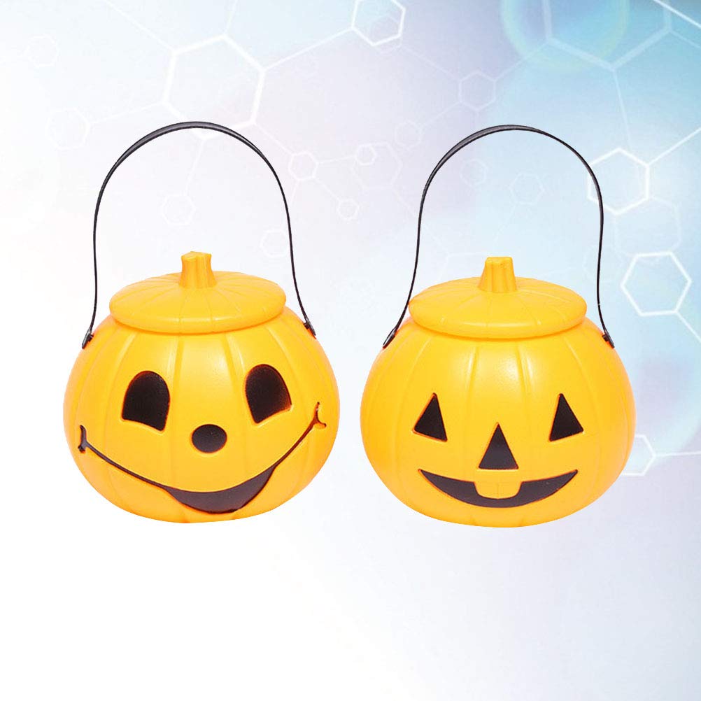 Roman Soldier Costume Candy Bucket - Halloween Trick or Treat Pumpkin Pail with Cover, Adult & Child Props for Mailbox Decoration, Candy Stand, Party Favors - Perfect for Halloween Parties, School Events and Themed Costume Contests