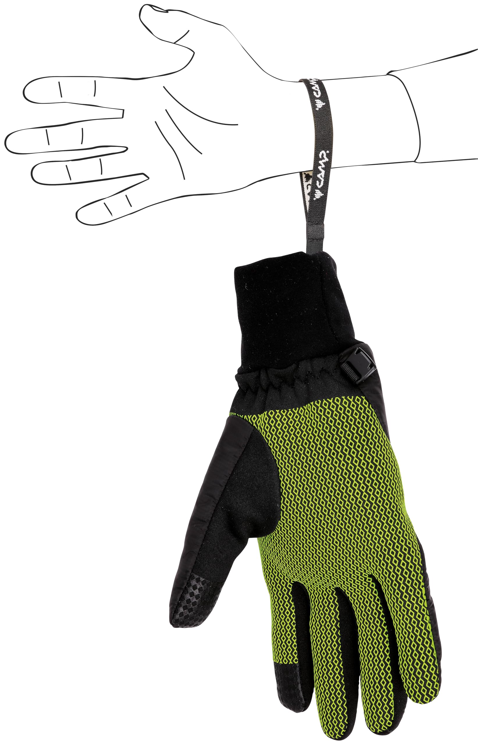 CAMP G Air Gloves - Lightweight & Breathable Outdoor Gloves for Hiking, Camping & Cold Weather Activities | Perfect for Men & Women