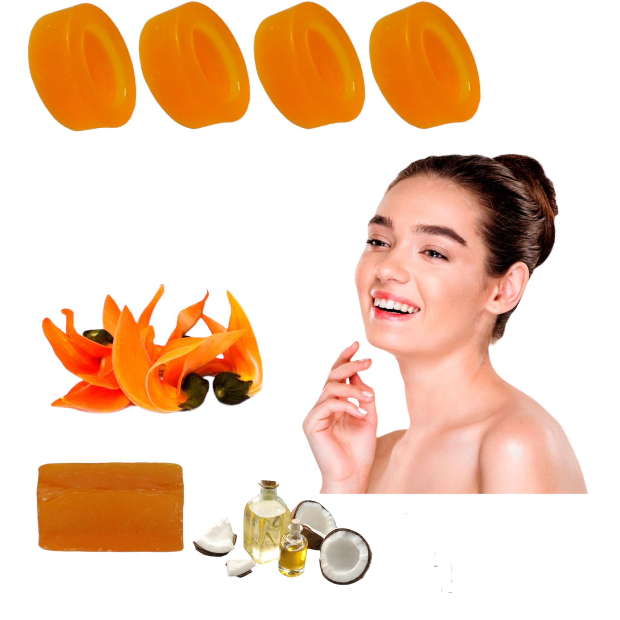 Keshuda Natural Handmade Soap 440g - Moisturizing & Gentle Cleansing for Dry & Sensitive Skin - Perfect for Daily Face & Body Wash, Travel & Gifts