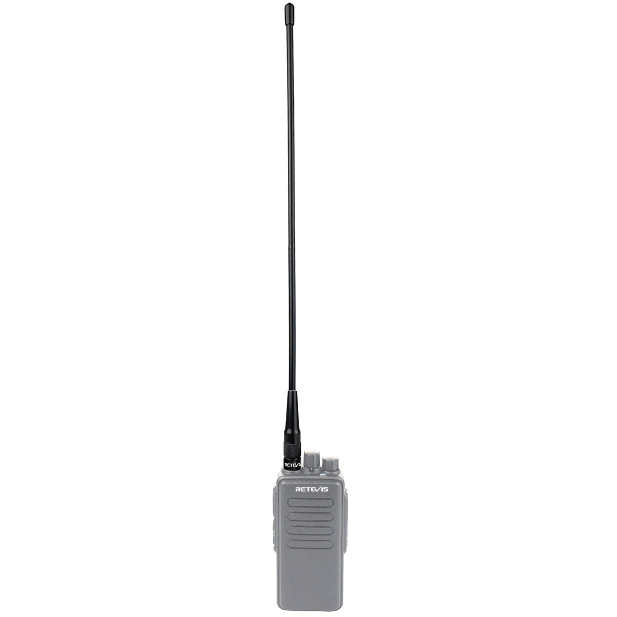 Retevis RHD771 Walkie Talkie Antenna - SMA-M Dual Band VHF/UHF High Gain Antenna Compatible with Retevis RT1 RT3 RT3S RT81 RT82 RT83 RT87 RT50, Baofeng UV-3R, YAESU, WOUXUN, TYT, TONGFA (2 Pack) - Perfect for Outdoor Adventures, Camping, Hiking, and Emergency Communication