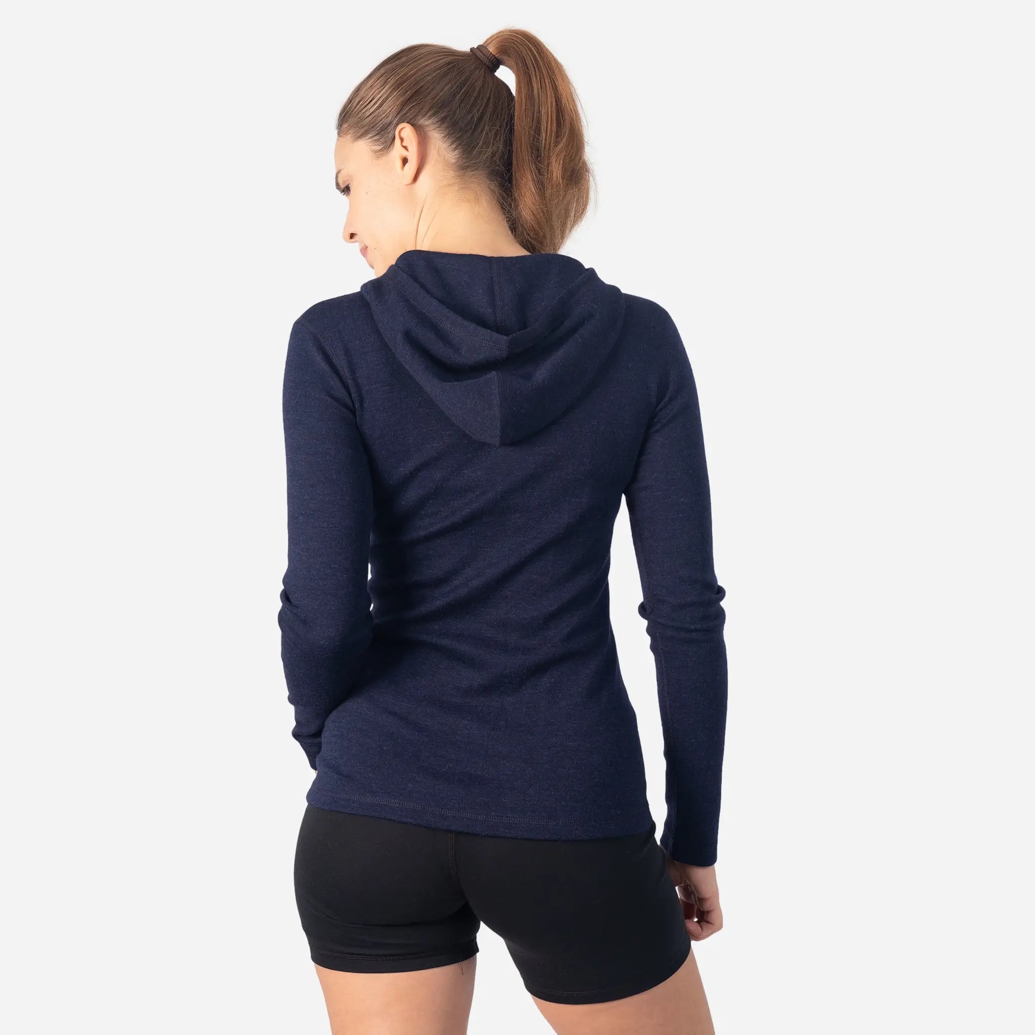 Women's Alpaca Wool Pullover Hoodie - Soft & Lightweight 300 GSM Winter Sweater for Women | Cozy Outdoor & Casual Wear