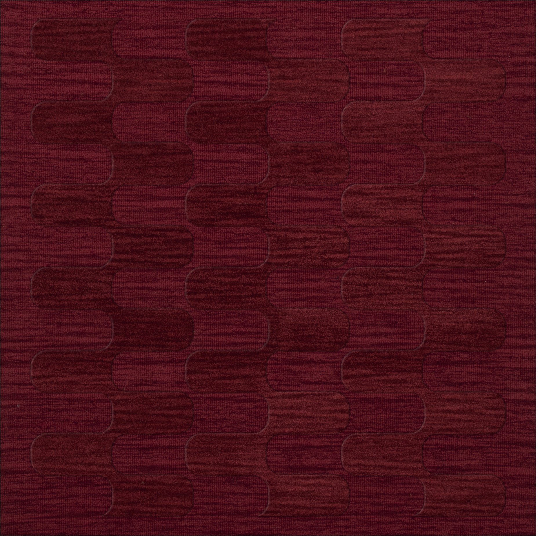Dalyn Rugs Dover DV9 8' Square Area Rug in Rich Red - Perfect for Living Room, Bedroom & Home Decor