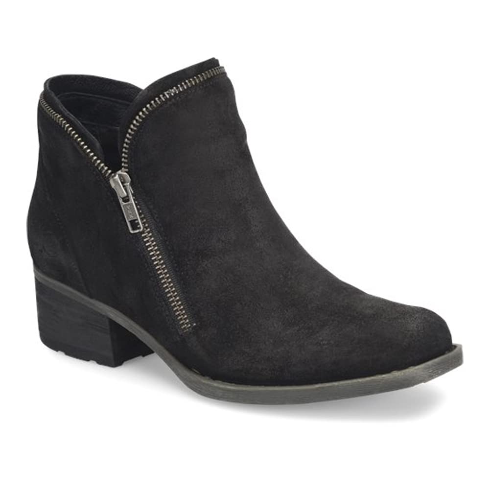 BORN Women's Montoro Ankle Boots - Stylish Leather Booties for Women, Comfortable & Fashionable, Perfect for Casual Outfits, Office Wear & Date Nights