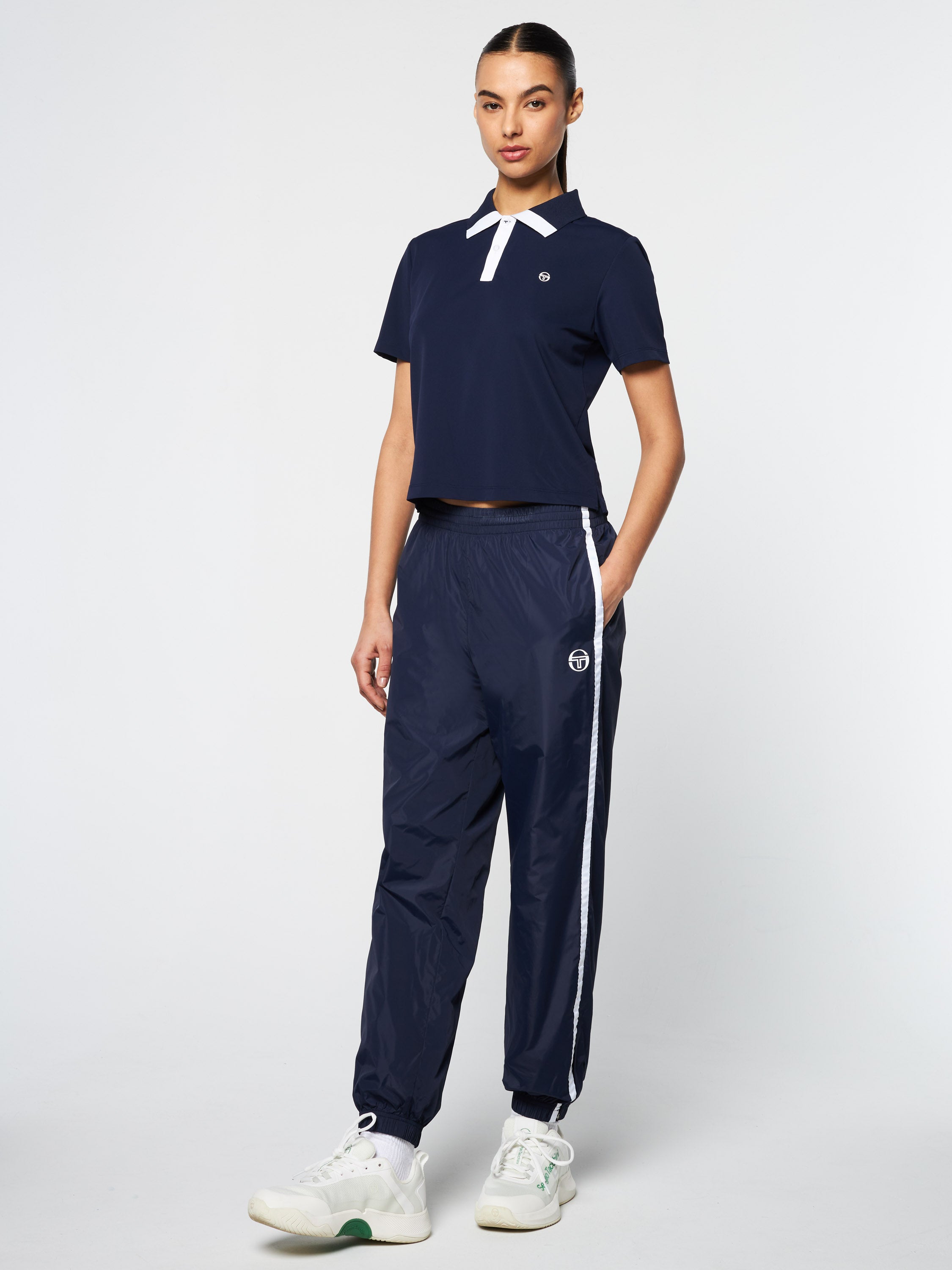 Lesi Track Pants for Women - Comfortable Athletic Joggers with Pockets, Maritime Blue - Perfect for Running, Yoga, and Casual Wear