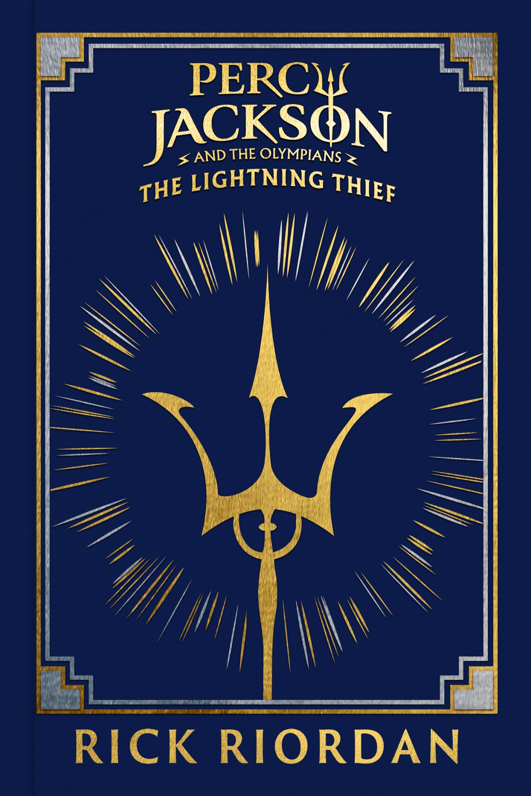 Percy Jackson and the Olympians: The Lightning Thief - Deluxe Collector's Edition Book 1 | Greek Mythology Adventure Novel for Teens & Young Adults | Perfect for Gifts, Book Clubs & Fantasy Readers