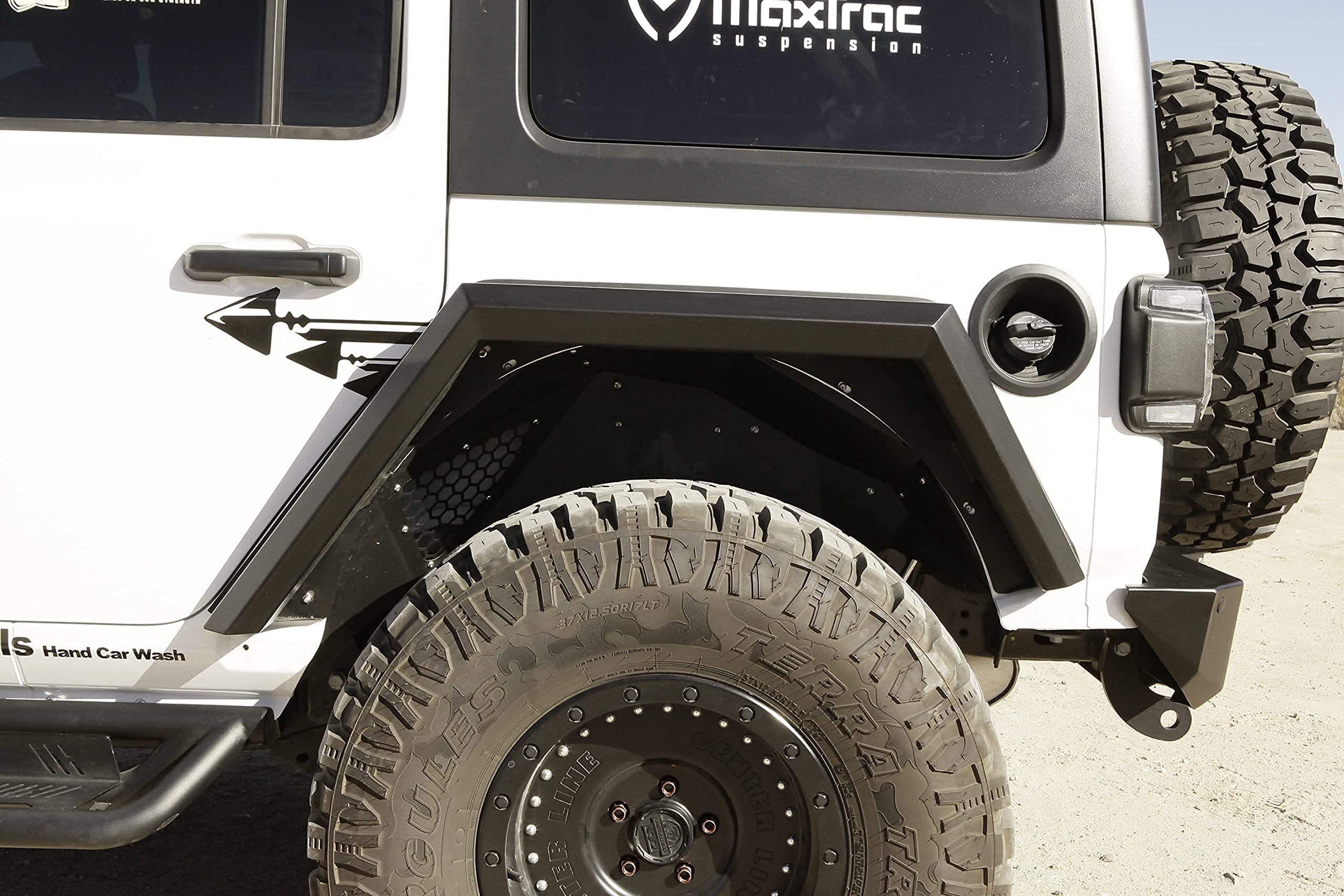NIXON OFFROAD Rear Fender Flares for Jeep Wrangler JL (2018-2025) - Heavy Duty Black Matte Finish, Perfect for Off-Roading & Adventure Enthusiasts