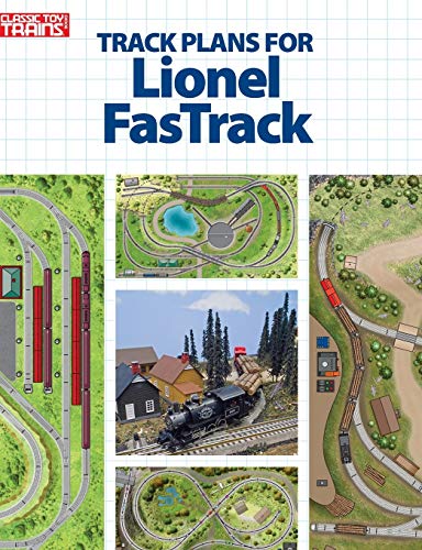 Lionel Fastrack Track Plans for Classic Toy Trains | Model Railroad Layouts