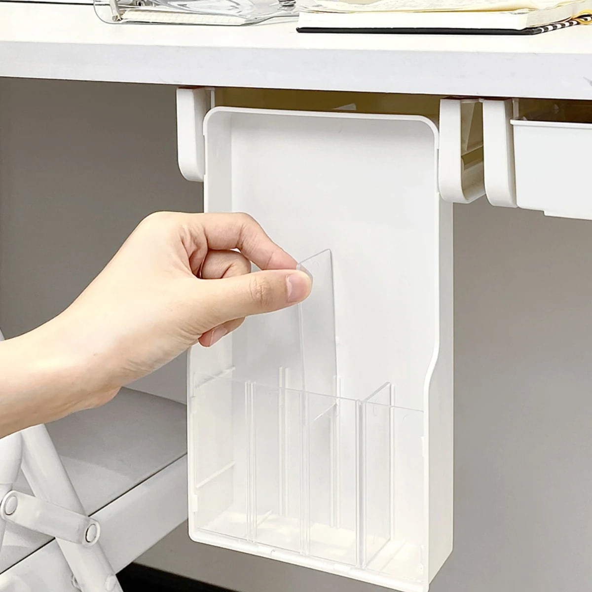 Under Desk Storage Drawer Organizer - Expandable File Holder for Office, Home & School - Perfect for Papers, Files & Office Supplies