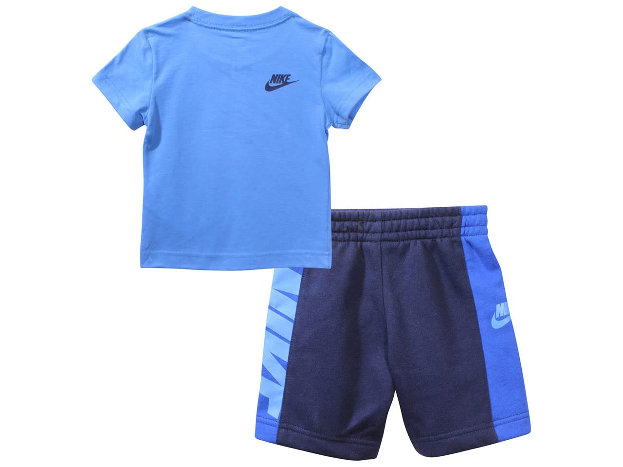 Nike Baby Boy's Sportswear Amplify T-Shirt and Shorts Set - Comfortable Toddler Athletic Outfit for Playtime, Daycare & Outdoor Activities