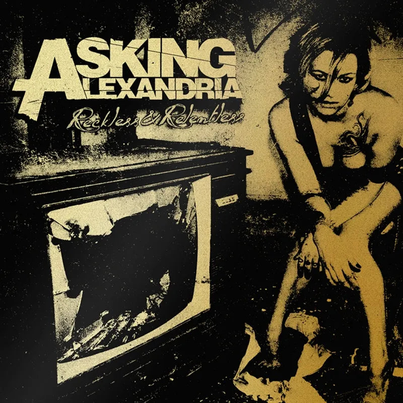 Asking Alexandria Reckless & Relentless CD Album | Alternative Metal Music | Perfect for Gym Workouts & Road Trips