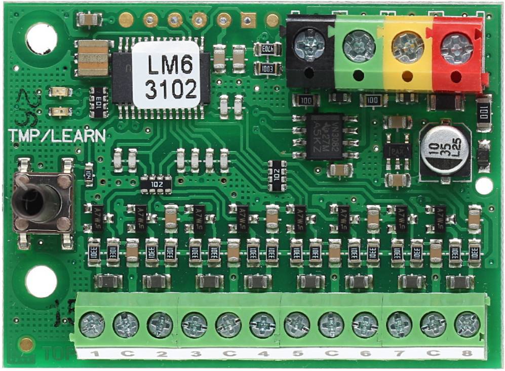 JA 118M BUS Module for Magnetic Detectors - 8 Inputs | Industrial Automation & Security System Integration