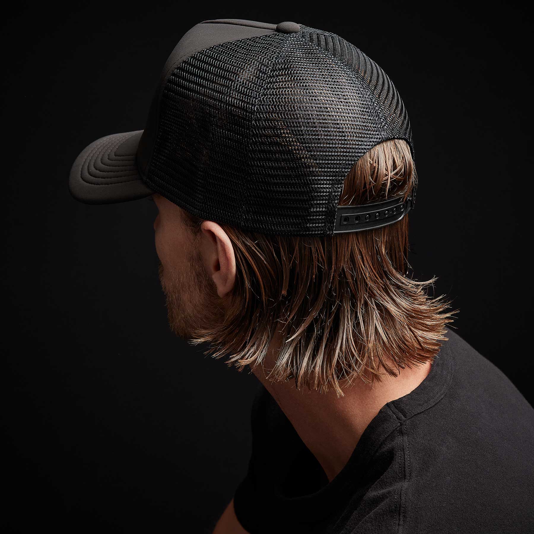Scuba Trucker Hat - Carbon Grey | Adjustable Snapback for Men & Women | Perfect for Diving, Fishing, and Outdoor Adventures