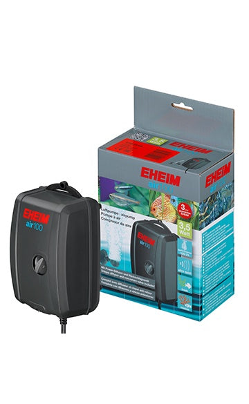 Eheim Air100 Aquarium Air Pump - Quiet & Efficient Oxygen Pump for Fish Tanks, Ponds & Hydroponics - Perfect for Home Aquariums, Fish Breeding & Oxygenation