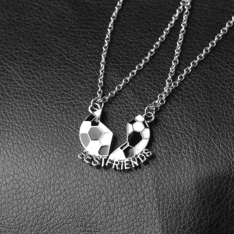 Best Friend Necklace Set for 2 - Matching Heart Pendant Jewelry for Women & Girls | Friendship Gifts for BFF, Christmas, Birthday | Perfect for Bestie Duos, Sister Gifts & Couple Jewelry | Wear Daily, Special Occasions & Photo Shoots