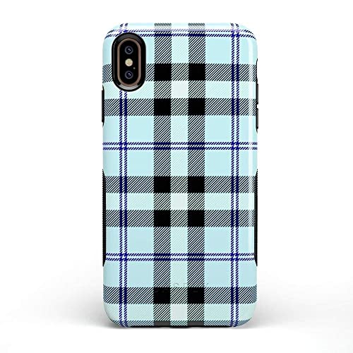 12 As if! Light Blue Plaid