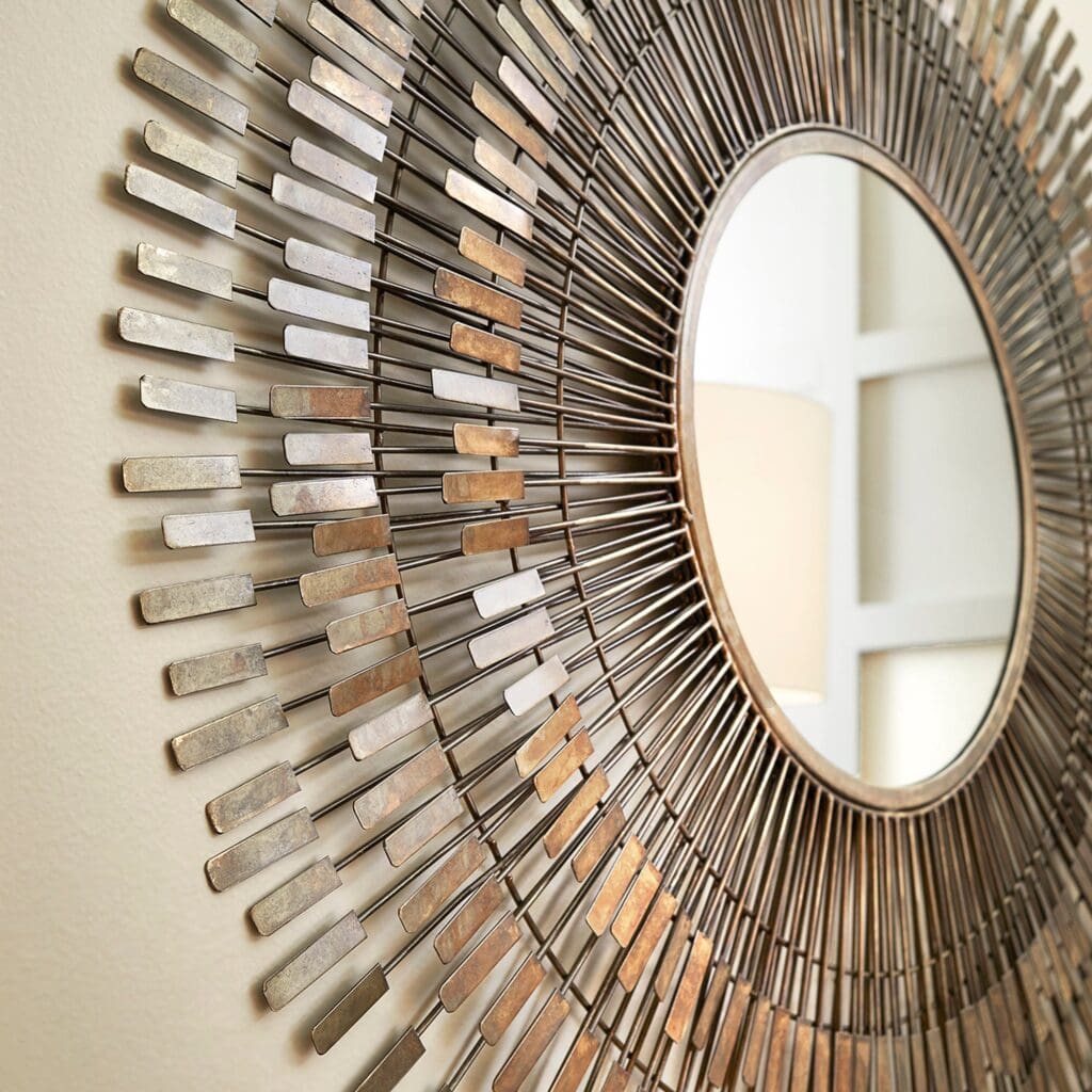 Cyan Design 10575 Sprawling Sprout Mirror in Gold - Elegant Wall Decor for Living Room, Bedroom & Entryway