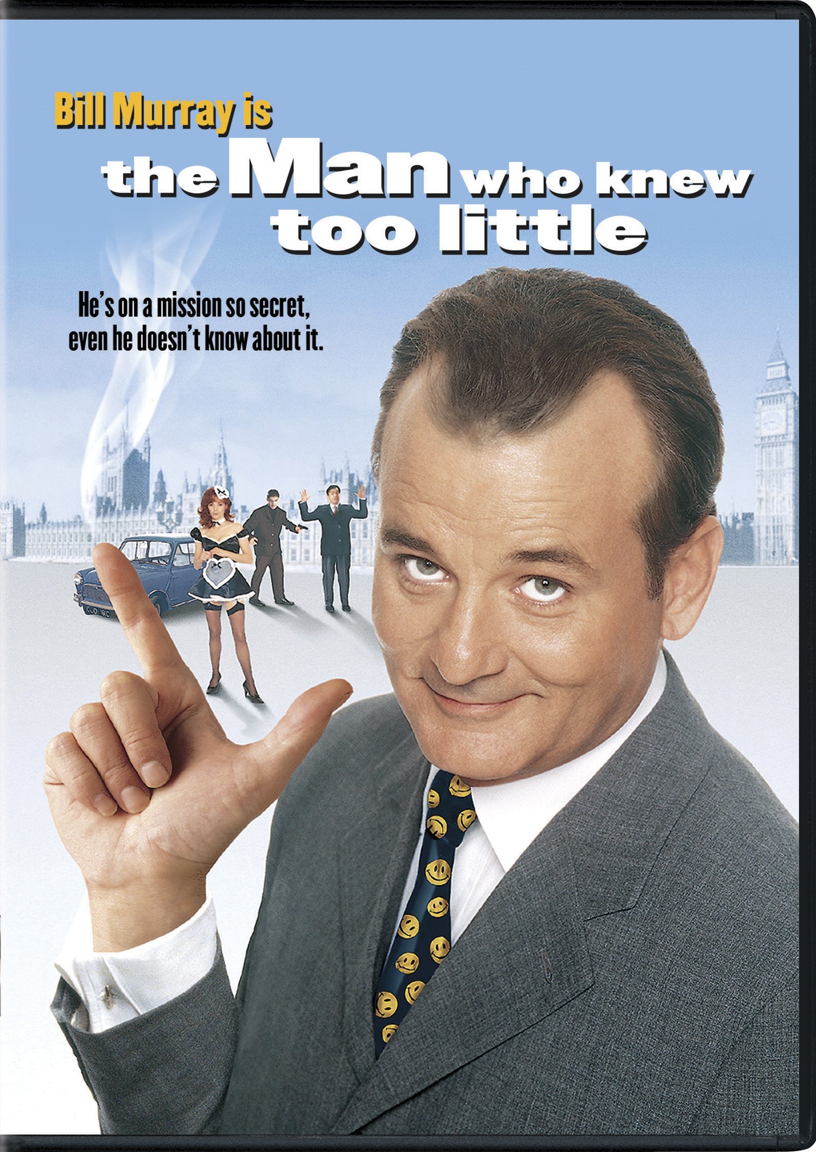The Man Who Knew Too Little - DVD | Classic Comedy Movie | Perfect for Movie Nights & Gifts
