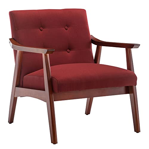 Garnet Red Fabric/Espresso