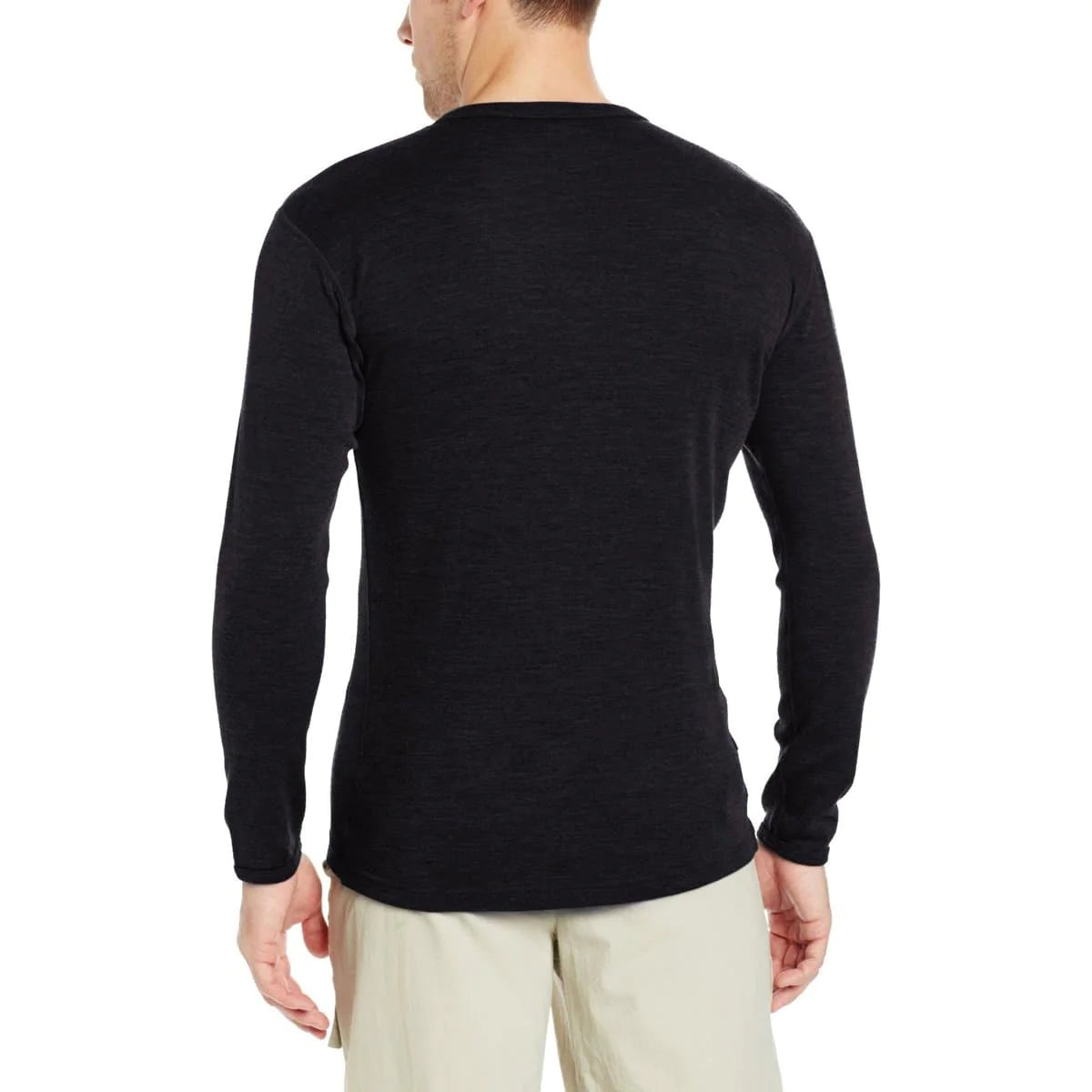 Men's Merino Wool Chocorua Crew Midweight Sweater - Soft & Warm Natural Fiber Pullover for Outdoor Hiking, Camping & Winter Layering