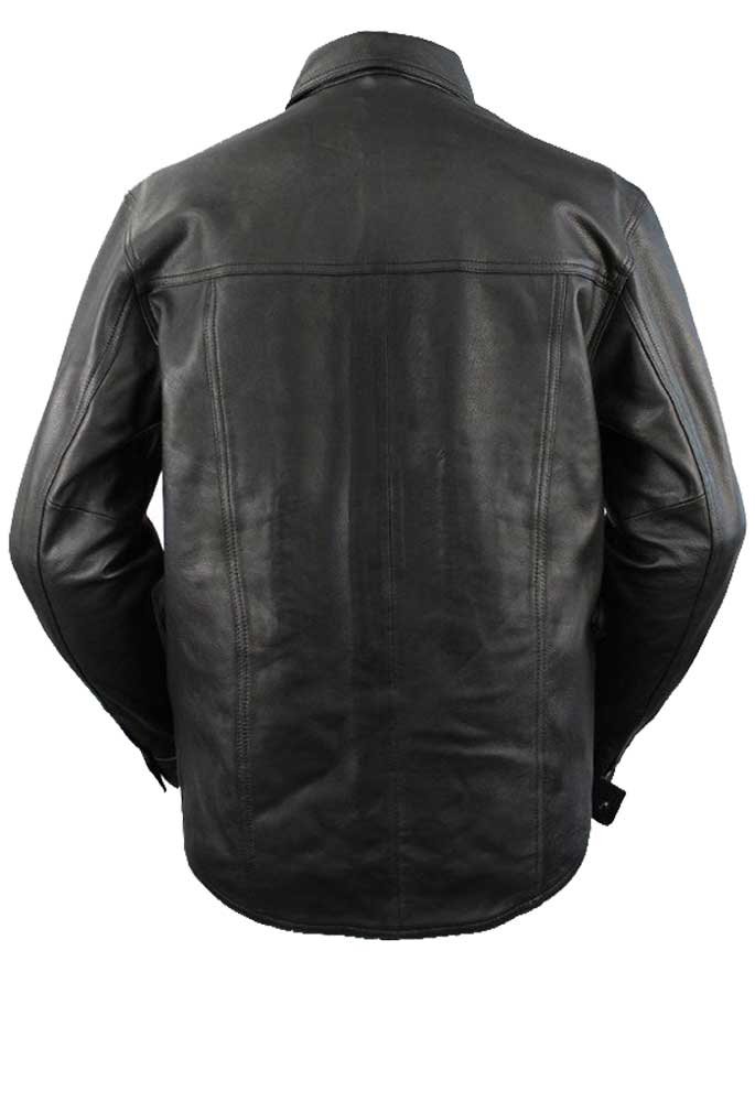 Soft Men's Lamb Shirt with Snap Buttons - Comfortable Casual & Workwear Shirt for Everyday Wear and Outdoor Activities