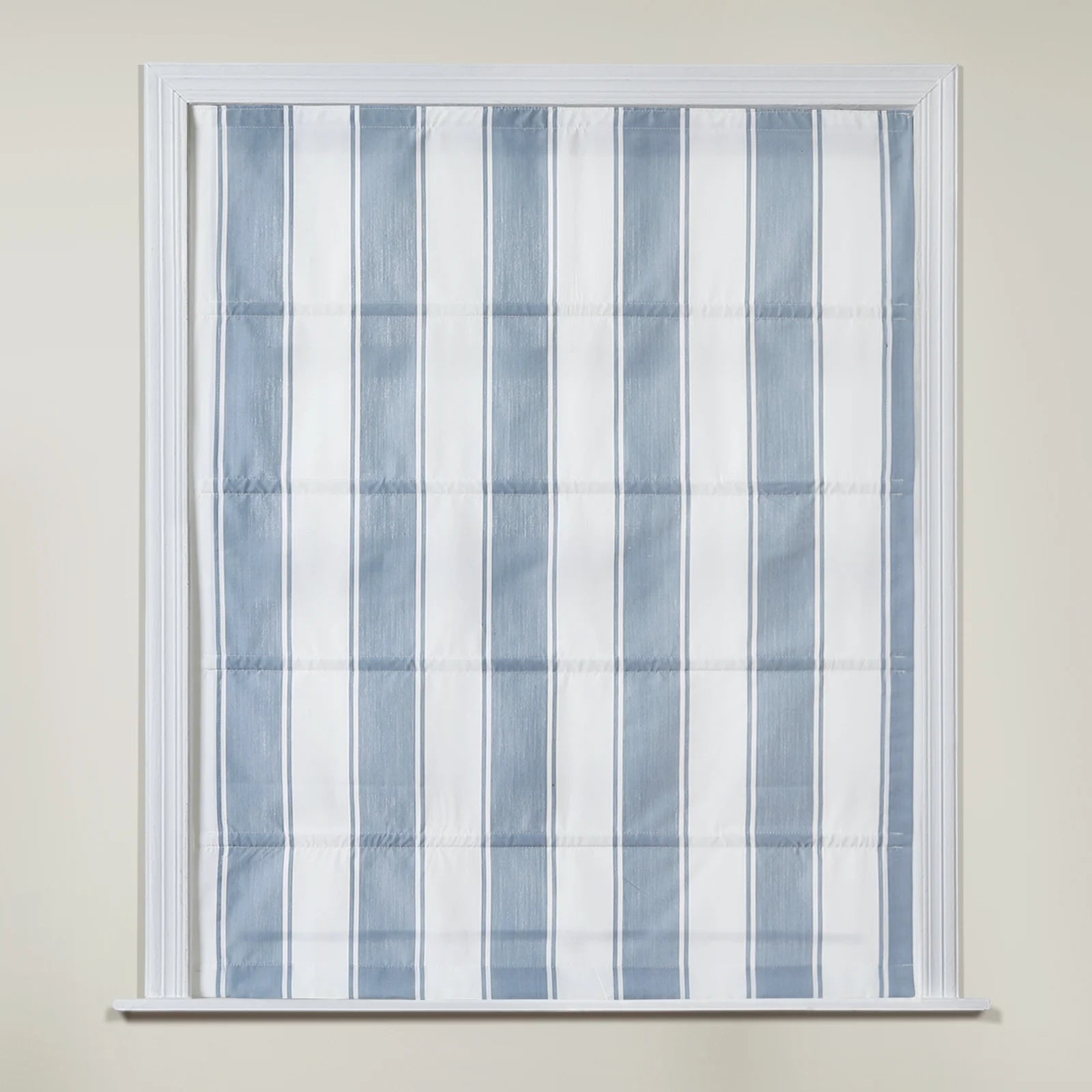 Celia Patterned Cordless Roman Shade Window Treatment - Blackout Fabric for Bedroom & Living Room Privacy & Light Control