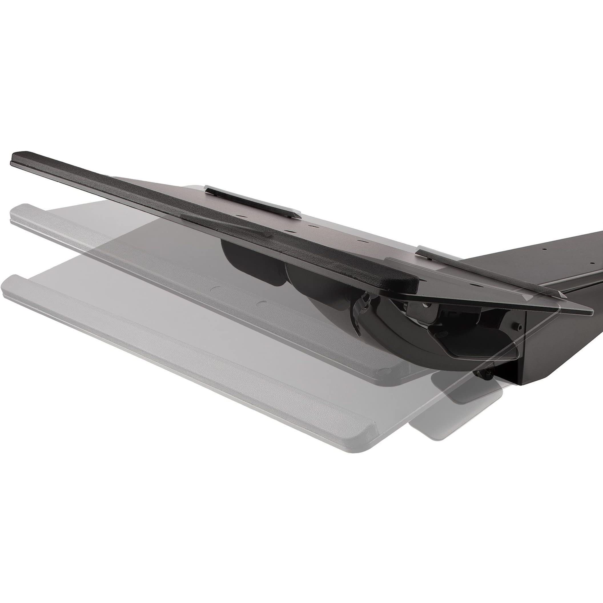 StarTech.com Under Desk Keyboard Tray - Full Motion & Height Adjustable Ergonomic Keyboard and Mouse Platform (10