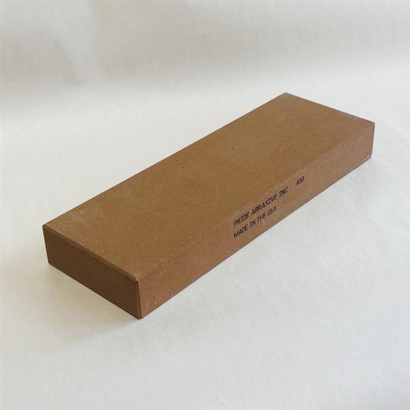 Premium Pride Abrasive 400 Grit Water Stone - Professional Sharpening Stone for Knives, Chisels & Tools - Ideal for Woodworking, Kitchen & DIY Projects