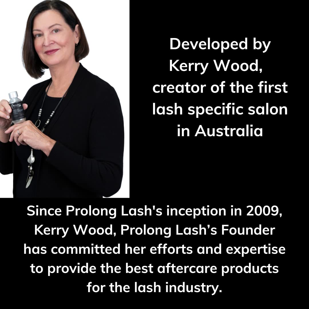 Prolong Lash Eyelash Extension Shampoo - Gentle Foaming Cleanser for Eyelashes & Face - Paraben & Sulfate Free - Salon & Home Use - 1L Bottle - Perfect for Lash Extension Aftercare & Daily Facial Cleansing