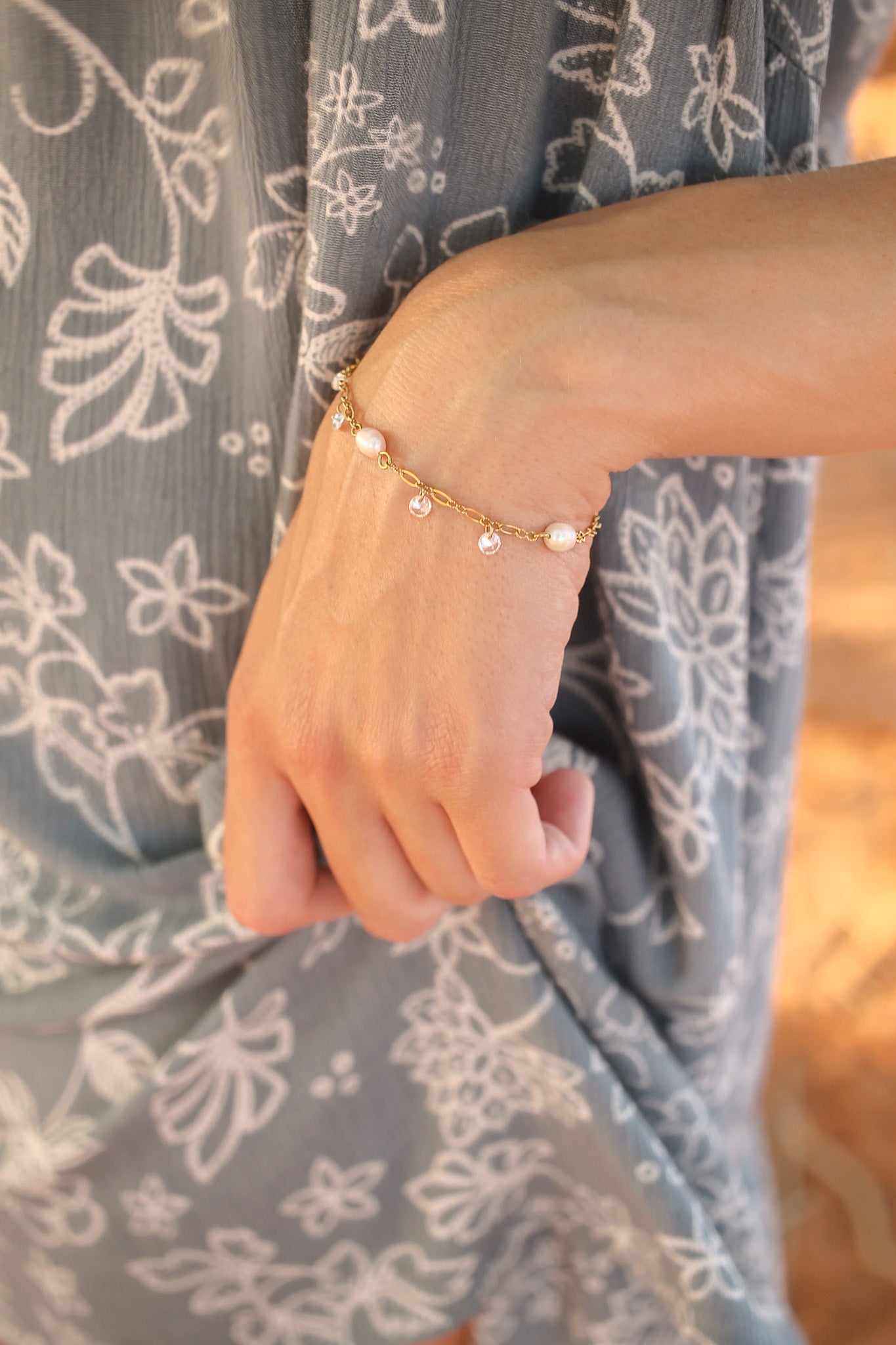 Andrielle Gold Bracelet for Women - Elegant & Dainty Jewelry Gift for Her - Perfect for Parties, Weddings & Everyday Wear