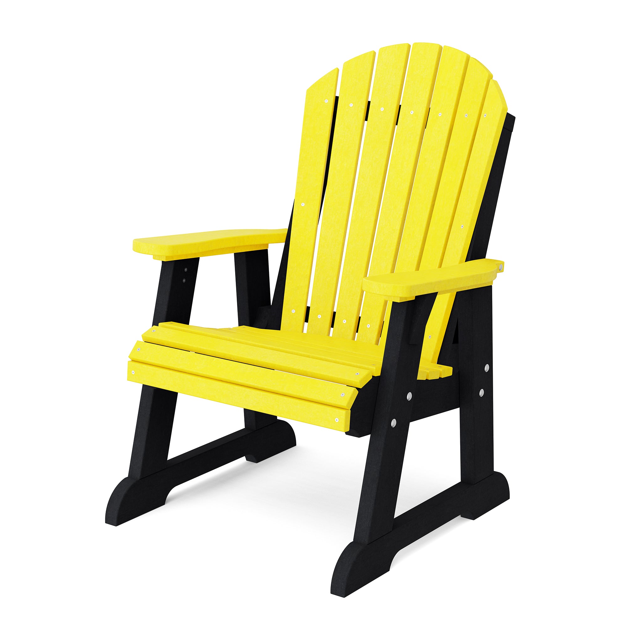 Heritage High Fan Back Chair - Classic Wooden Dining Chair with Upholstered Seat - Perfect for Farmhouse, Rustic & Traditional Dining Rooms