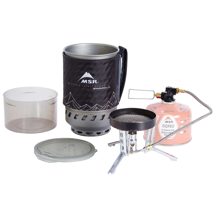 MSR WindBurner Duo Stove System - Compact Camping Stove for Backpacking & Outdoor Cooking | Perfect for Hiking, Camping Trips & Emergency Preparedness