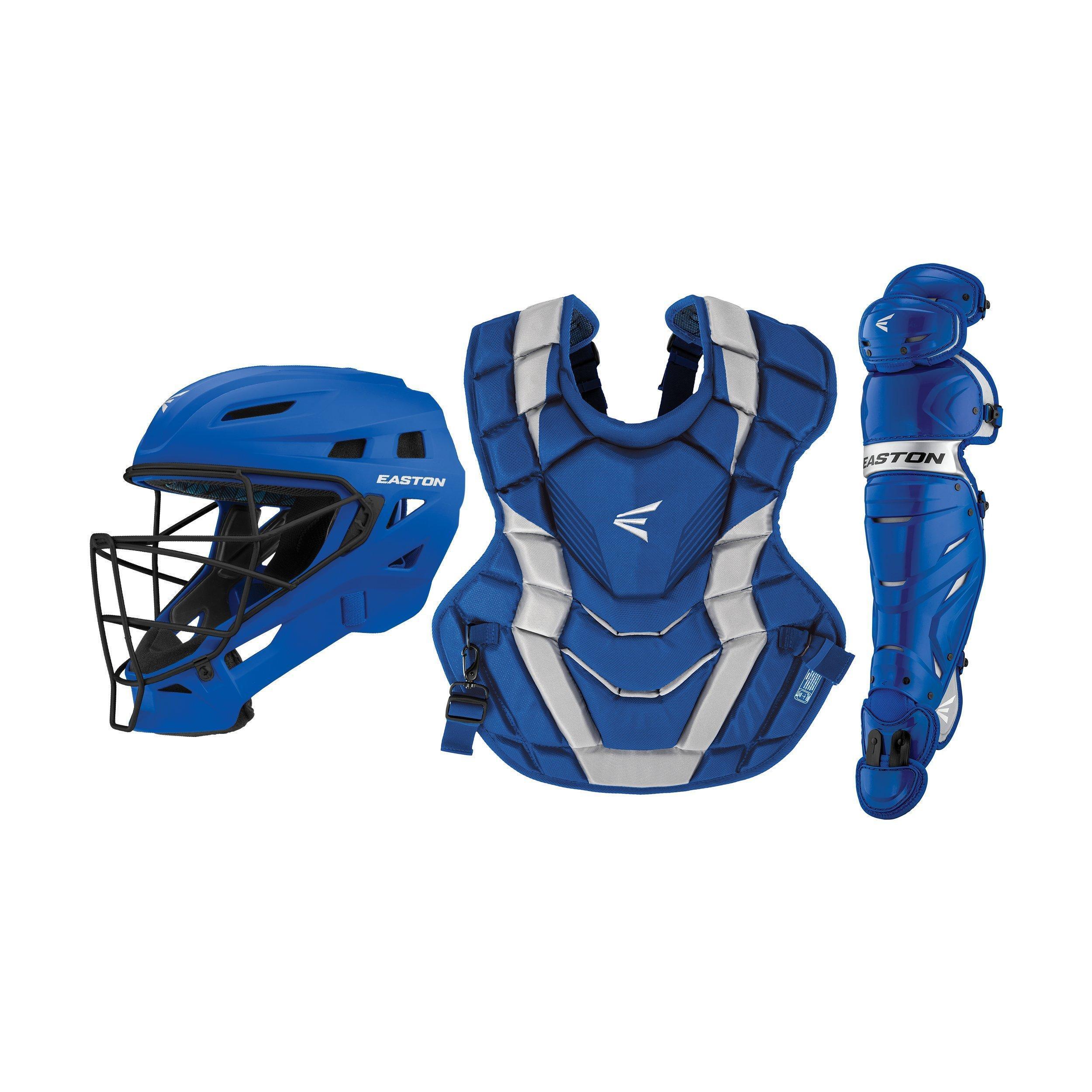 Easton Elite X Catcher's Box Set - Intermediate Baseball Catcher Gear for Youth & High School Players | Perfect for Training, Games & Tournaments