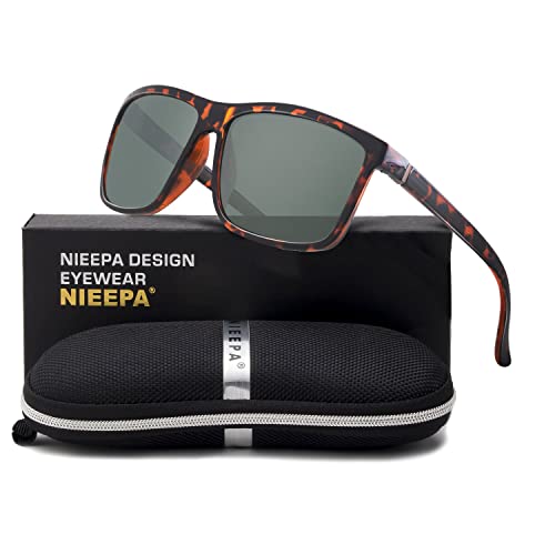 A43 Glossy Leopard Frame/Blackish Green Lens