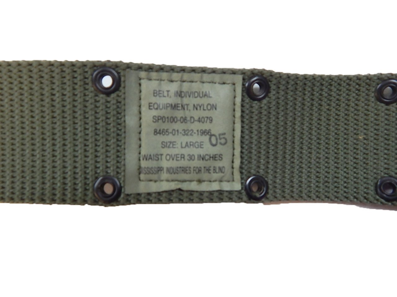USGI Military Pistol Equipment Belt - Large Size Tactical Belt for Firearms & Gear - Perfect for Shooting Range, Hunting & Outdoor Adventures