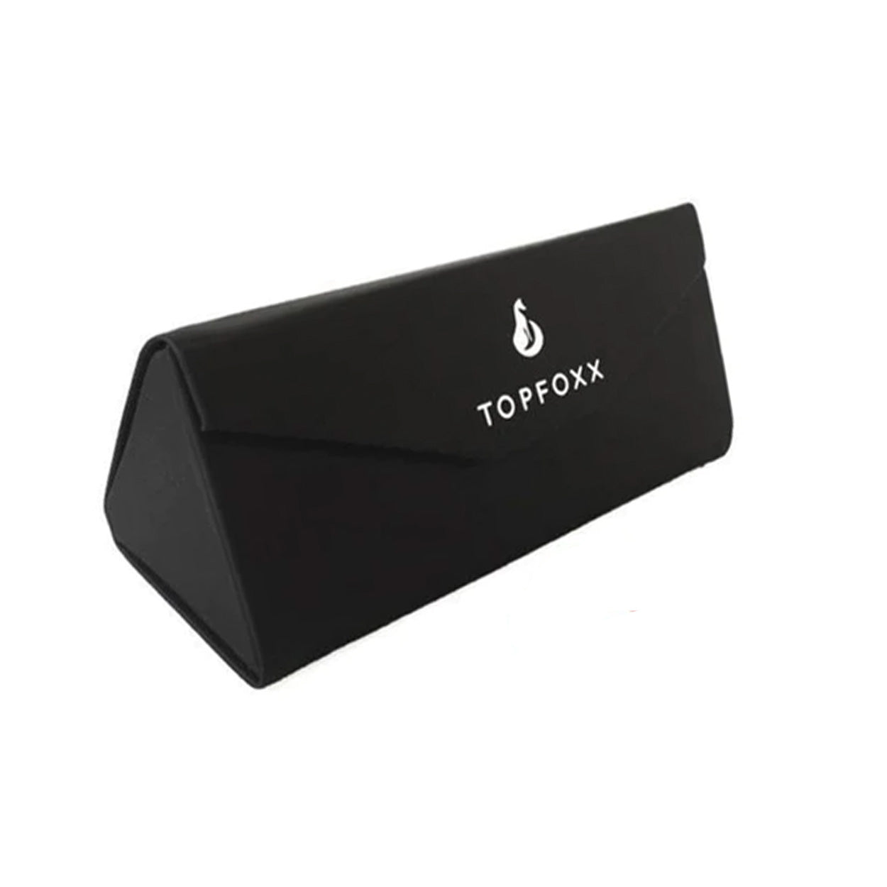 Black Foldable Sunglasses Case - Lightweight & Durable Eyewear Storage for Men & Women - Perfect for Travel, Hiking, and Outdoor Activities