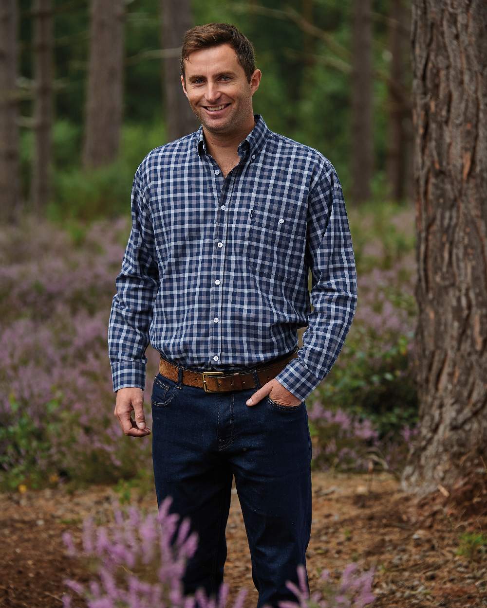 Champion Southwold Shirt - Men's Casual Button-Down Shirt with Comfort Fit | Perfect for Outdoor Activities, Work & Everyday Wear