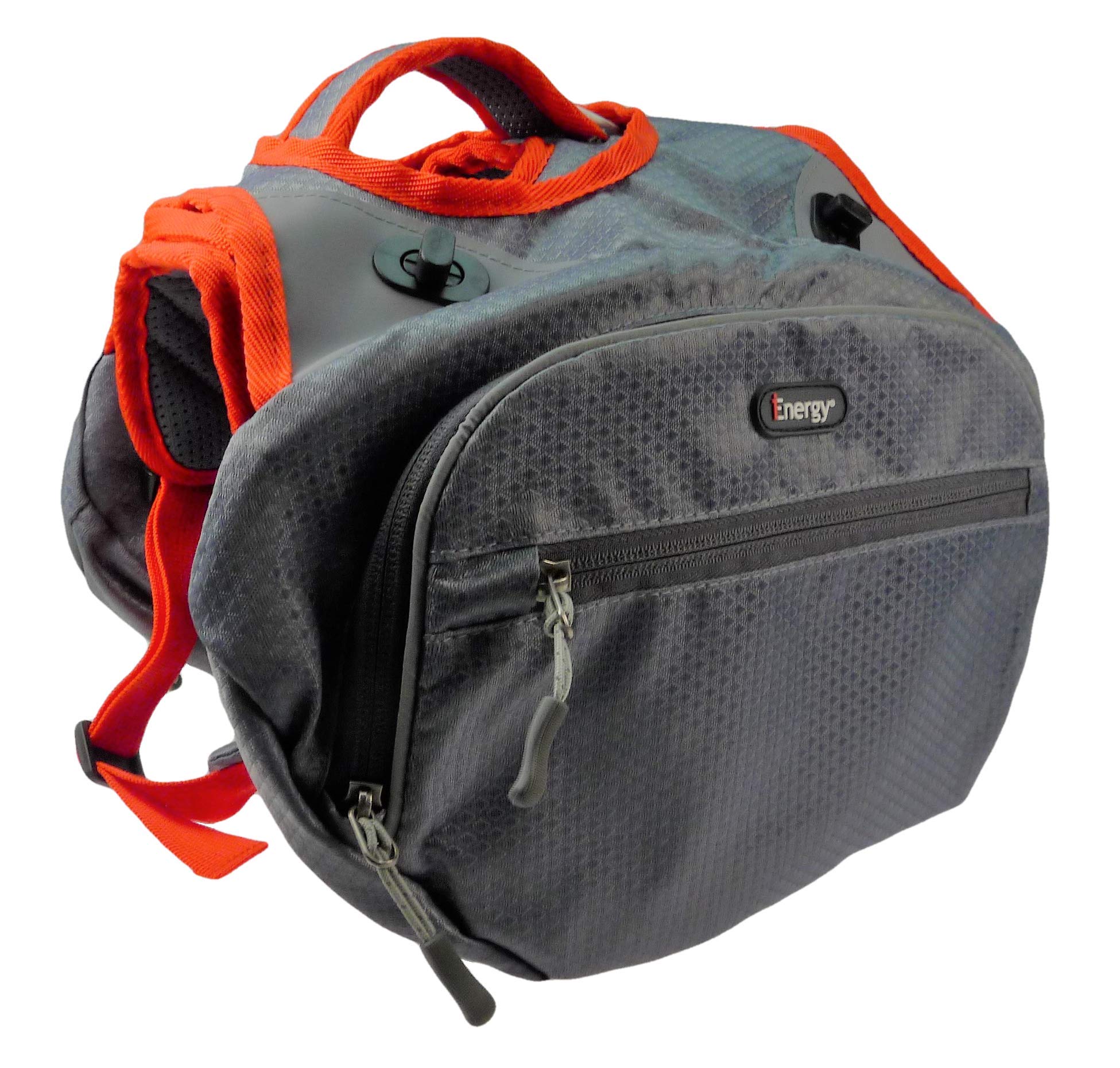 iEnergy™ MAE 2-in-1 Dog Backpack Harness with Removable Waterproof Pack & Thermal Water Bottles - Perfect for Hiking, Camping and Outdoor Adventures with Your Pet