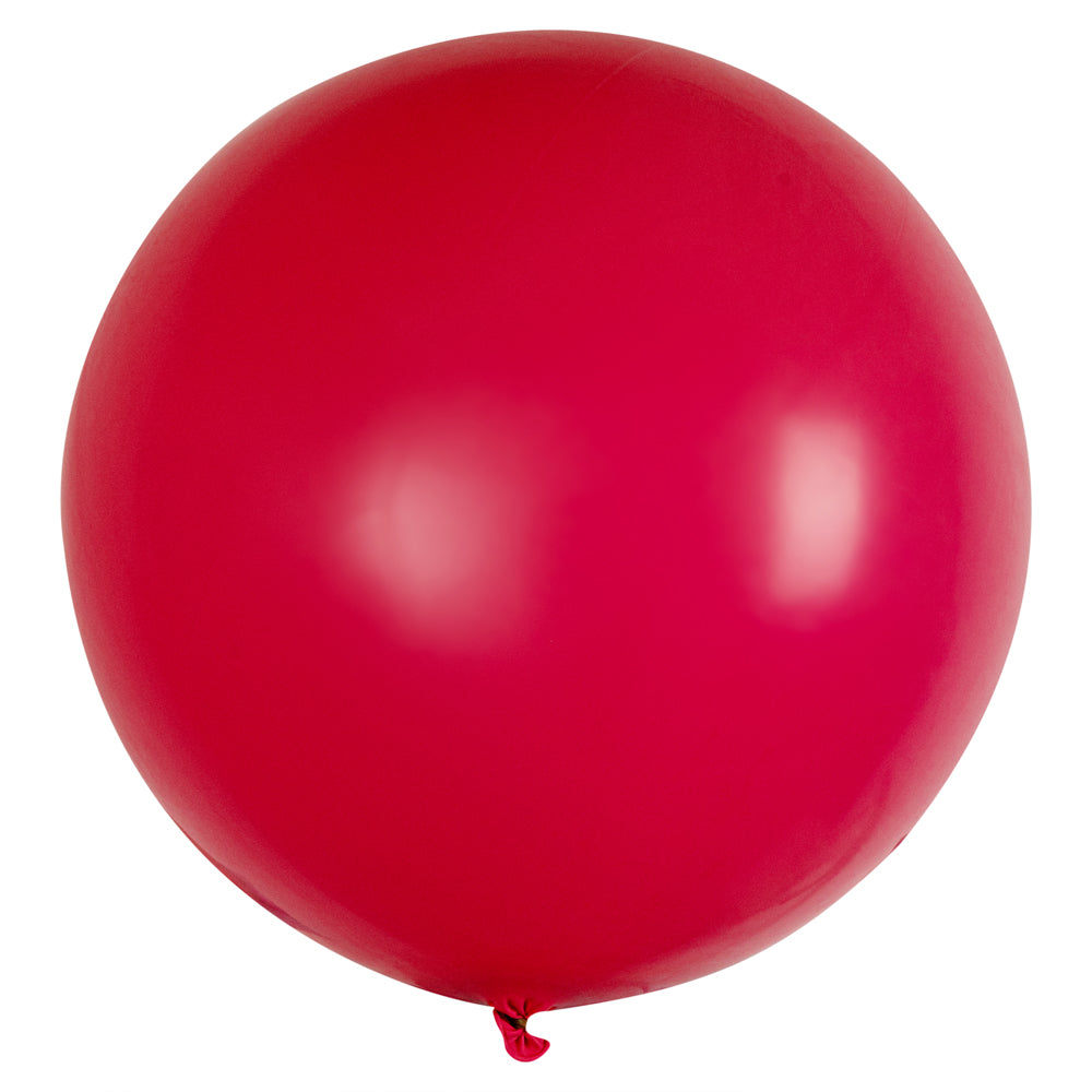 Rose Red Latex Balloons - 36 Inch, Pack of 10 | Perfect for Birthday Parties, Weddings & Romantic Decorations