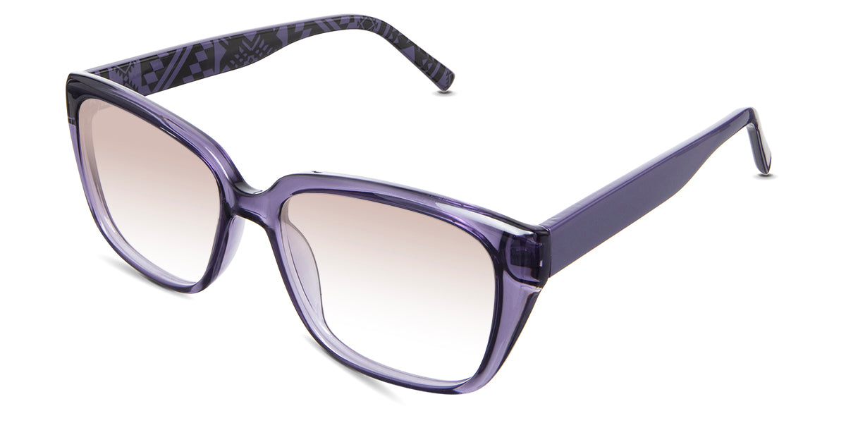 Elaina Women's Prescription Tinted Glasses - Fashionable Reading Glasses for Women with Light Tint - Perfect for Reading, Computer Use, and Outdoor Activities