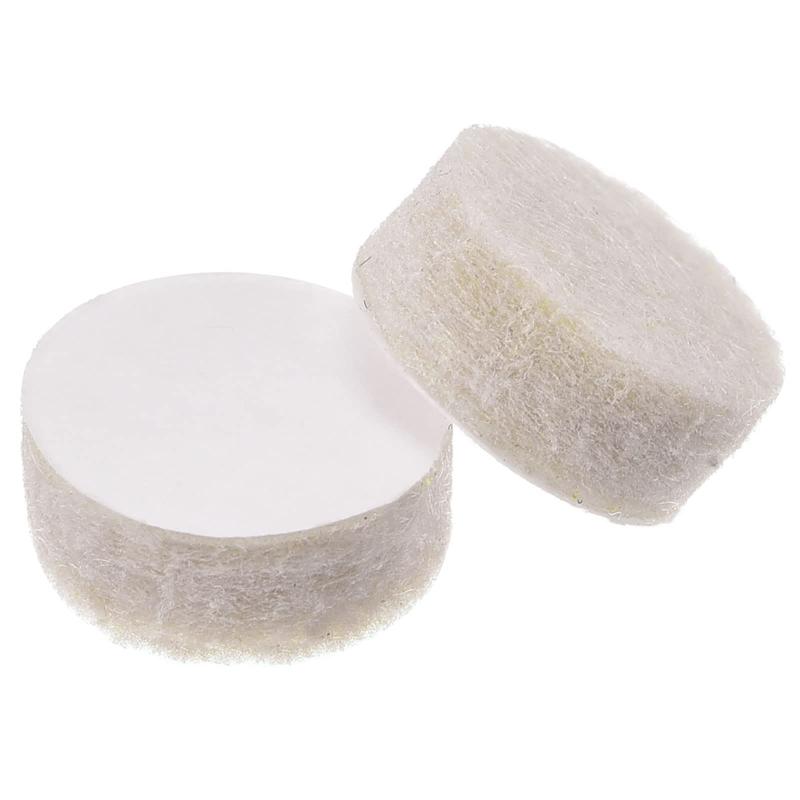 uxcell 12mm Self-Adhesive Felt Furniture Pads - 100 Pack Non-Slip Round Floor Protectors for Cabinets, Chairs & Tables | Scratch Protection & Noise Reduction for Hardwood Floors